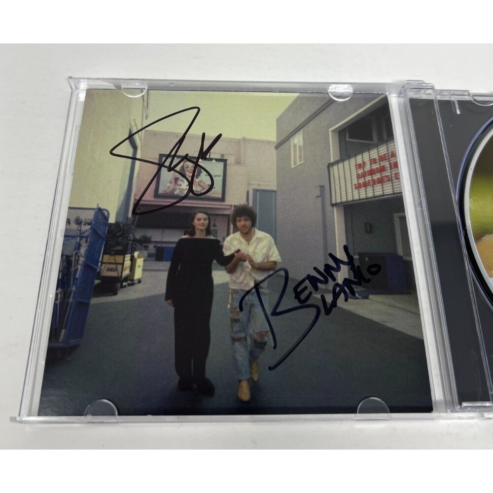 Selena Gomez Benny Blanco Autograph I Said I Love You CD Signed